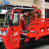 Number 5 semi enclosed truck with canopy